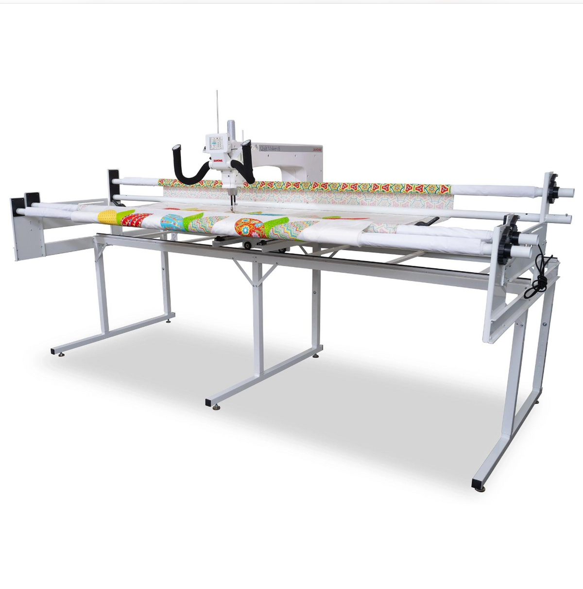 Janome Quilt Maker 18 Longarm Quilting Machine with 8-Foot Frame