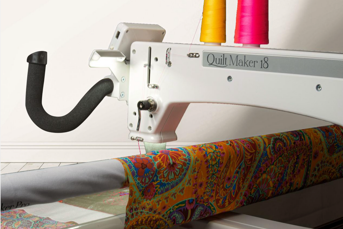 Janome Quilt Maker 18 Longarm Quilting Machine with 8-Foot Frame