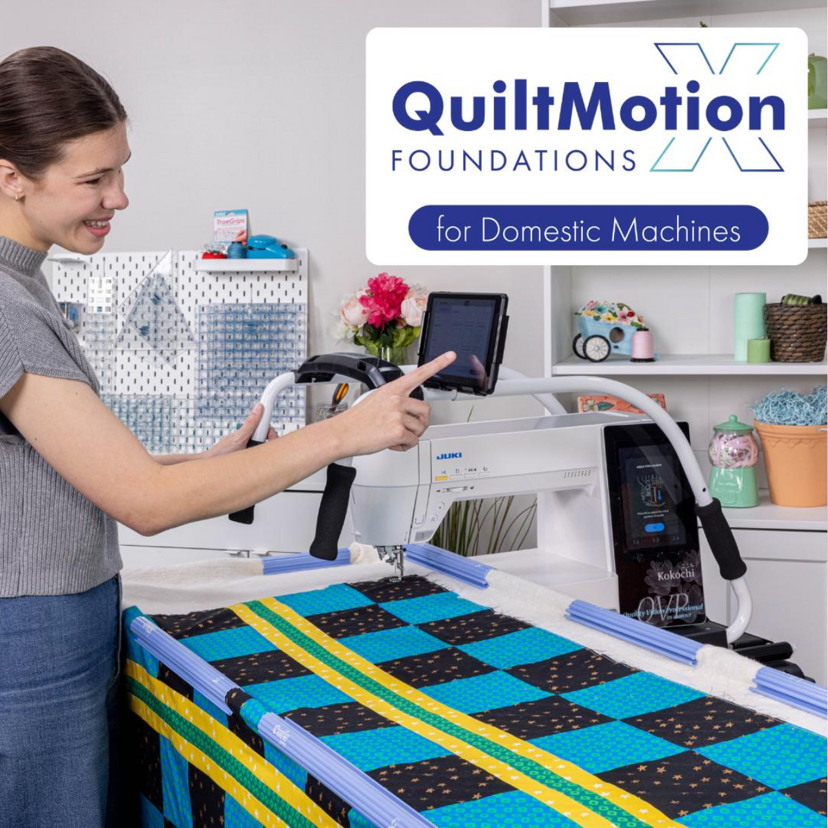 Grace QuiltMotion X Foundations for Domestic Sewing Machines