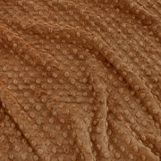 MINKY- Dimple Dots CARAMEL from EZ Fabric