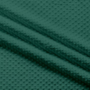 MINKY- Dimple Dots FOREST GREEN from EZ Fabric