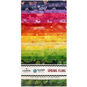 Jelly Roll - Spring Fling from Island Batiks - 40 Strips 2.5"x44"