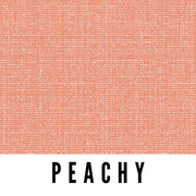 Peachy 58" Wide Laminated Cotton Fabric from Splash Fabrics by the Half Yard