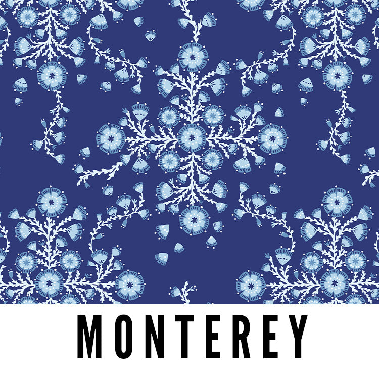 Monterey 58" Wide Laminated Cotton Fabric from Splash Fabrics by the Half Yard