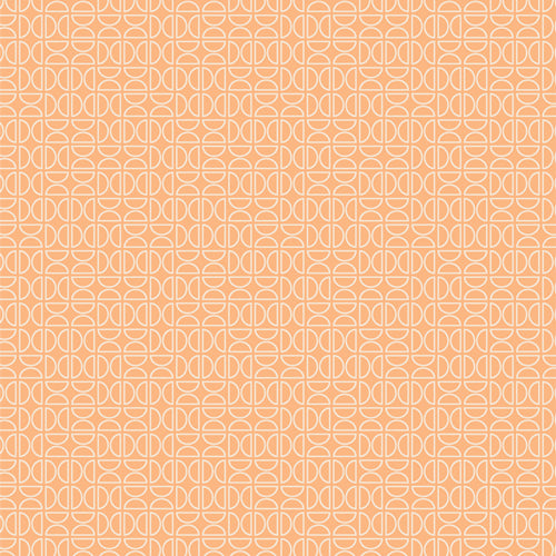 Zesty Wedges in Tang from the Tangerine Collection - AGF Fabrics