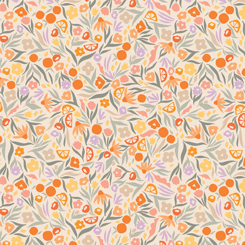 Floral Zest from the Tangerine Collection - AGF Fabrics