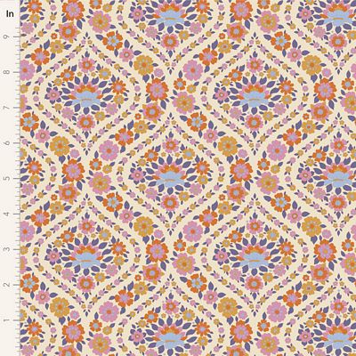 Tilda Fabric - Bianca Thristle From the Wallflower Collection