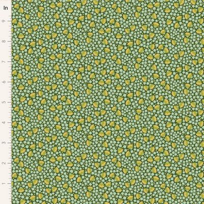 Tilda Fabric - Bellflower Pine From the Mira Collection
