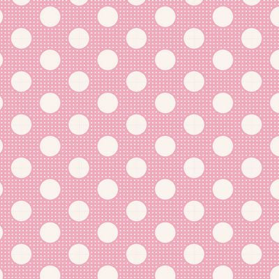Tilda Fabrics - Medium Dots Pink