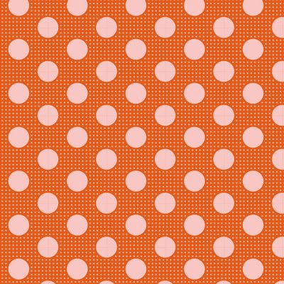 Tilda Fabrics - Medium Dots Ginger