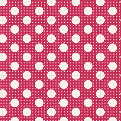 Tilda Fabrics - Medium Dots Red