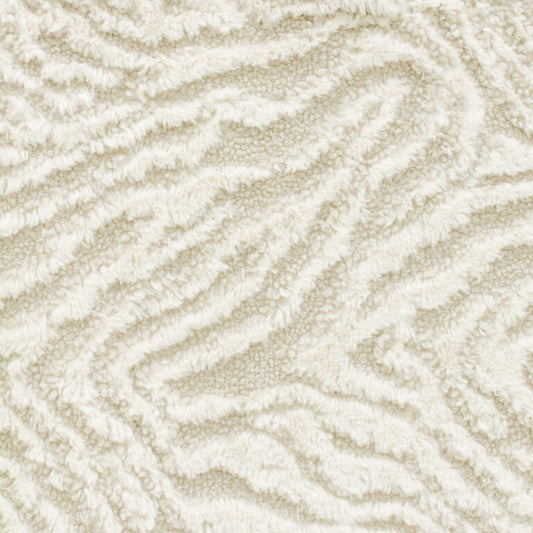 Minky -DISCONTINUED-Lux Snuggle Tiger Boucle OFF WHITE From EZ Fabric