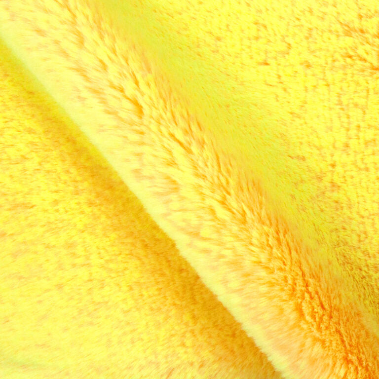 Minky -Lux Snuggle TWILIGHT Whispy in PASTEL NEON ORANGE/PASTEL NEON YELLOW From EZ Fabric