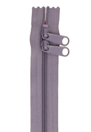 Gunmetal 30 Inch Handbag Zipper with Double Slide from ByAnnie