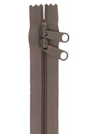 Taupe 30 Inch Handbag Zipper with Double Slide from ByAnnie