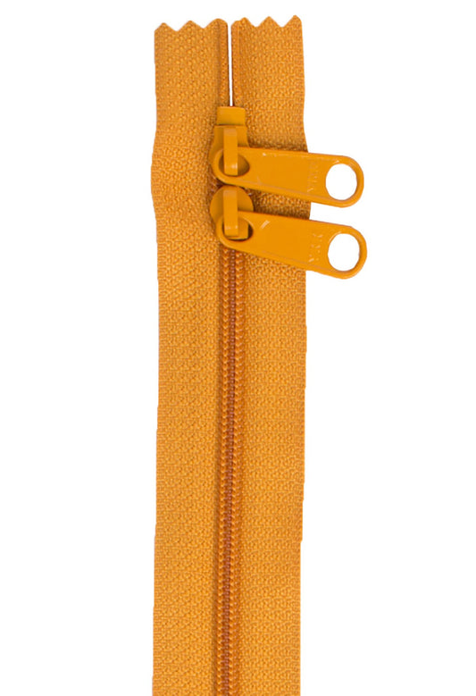 Gold  30 Inch Handbag Zipper with Double Slide from ByAnnie