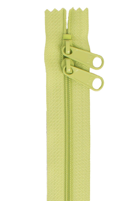 Chartreuse 30 Inch Handbag Zipper with Double Slide from ByAnnie