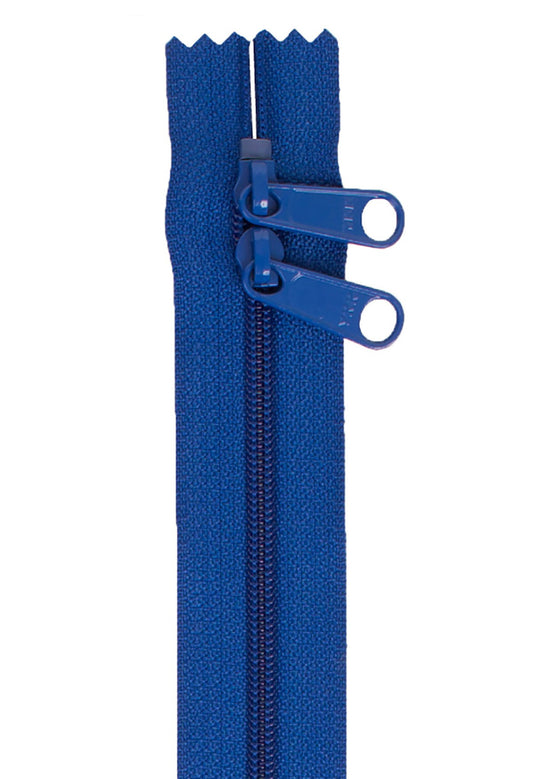 Blastoff Blue 30 Inch Handbag Zipper with Double Slide from ByAnnie