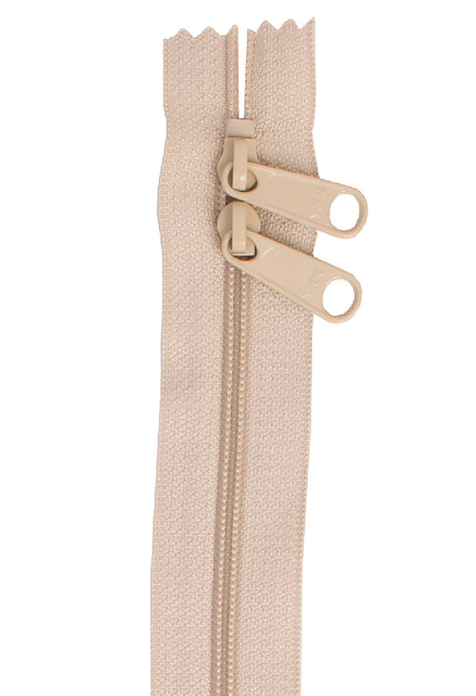 Natural 40 Inch Handbag Zipper with Double Slide from ByAnnie