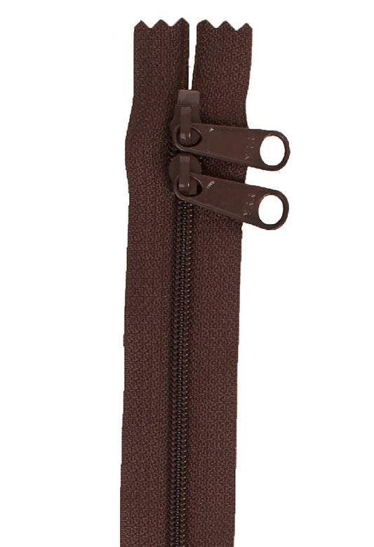 Sable 40 Inch Handbag Zipper with Double Slide from ByAnnie