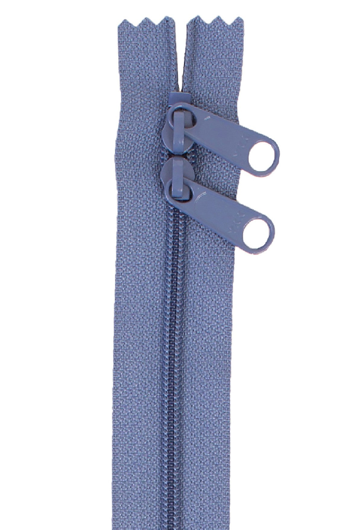 Country Blue 40 Inch Handbag Zipper with Double Slide from ByAnnie