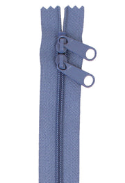 Country Blue 40 Inch Handbag Zipper with Double Slide from ByAnnie