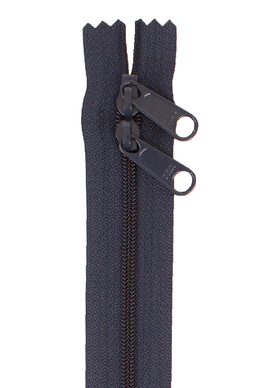 Navy 40 Inch Handbag Zipper with Double Slide from ByAnnie