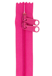 Raspberry 40 Inch Handbag Zipper with Double Slide from ByAnnie