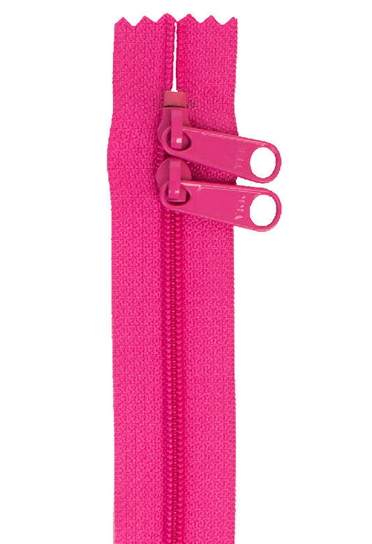 Raspberry 40 Inch Handbag Zipper with Double Slide from ByAnnie