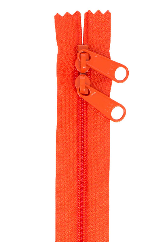 Tangerine 40 Inch Handbag Zipper with Double Slide from ByAnnie