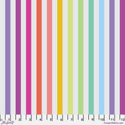 Tula Pink True Colors Graywork  - Disco Stripe in Whisper