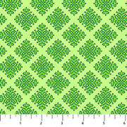Geometric in Shamrock Green from the Lucky Collection by Patrick Lose for Northcott Fabrics - 100% Cotton