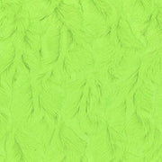 Minky -Lux Snuggle Bella BRIGHT LIME From EZ Fabrics