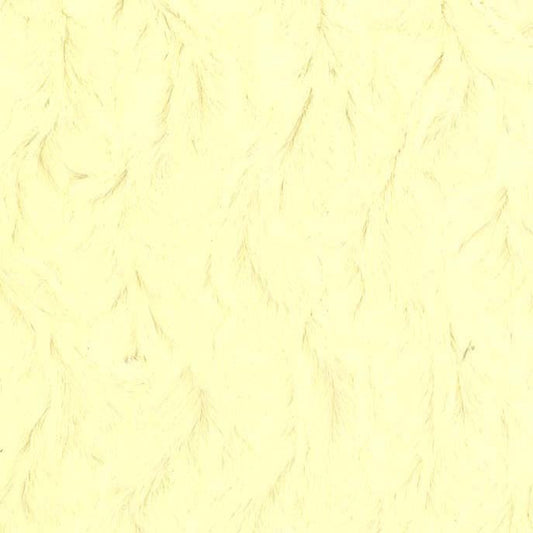 Minky -Lux Snuggle Bella LEMON From EZ Fabrics