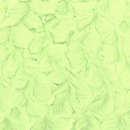 Minky -Lux Snuggle Bella LIME From EZ Fabric