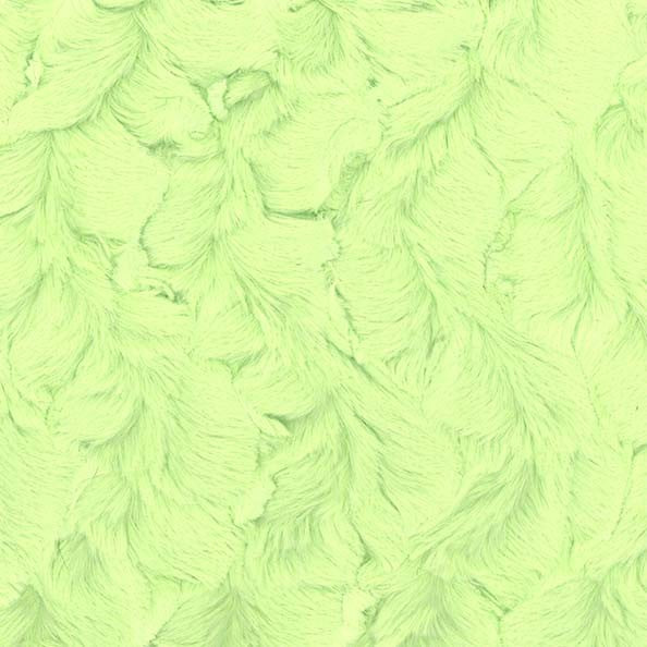 Minky -Lux Snuggle Bella LIME From EZ Fabric