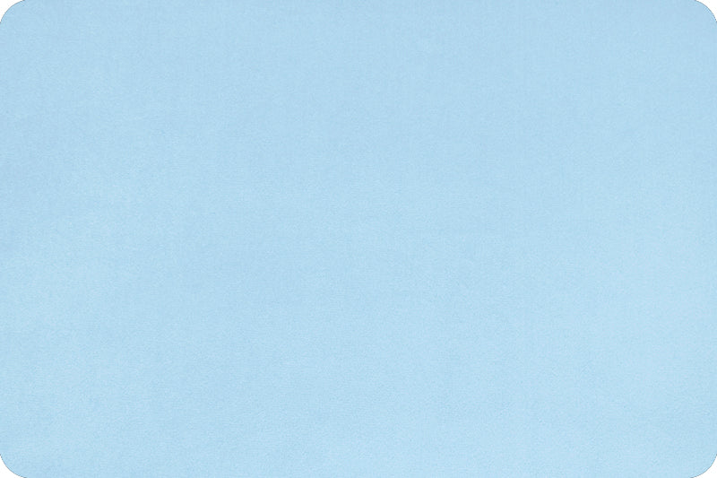 MINKY – 90” Extra Wide  C390 BABY BLUE Smooth Cuddle From Shannon Fabrics