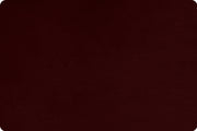MINKY – 90” Extra Wide  C390 BLACK CHERRY Smooth Cuddle From Shannon Fabrics