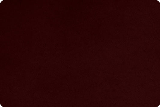 MINKY – 90” Extra Wide  C390 BLACK CHERRY Smooth Cuddle From Shannon Fabrics