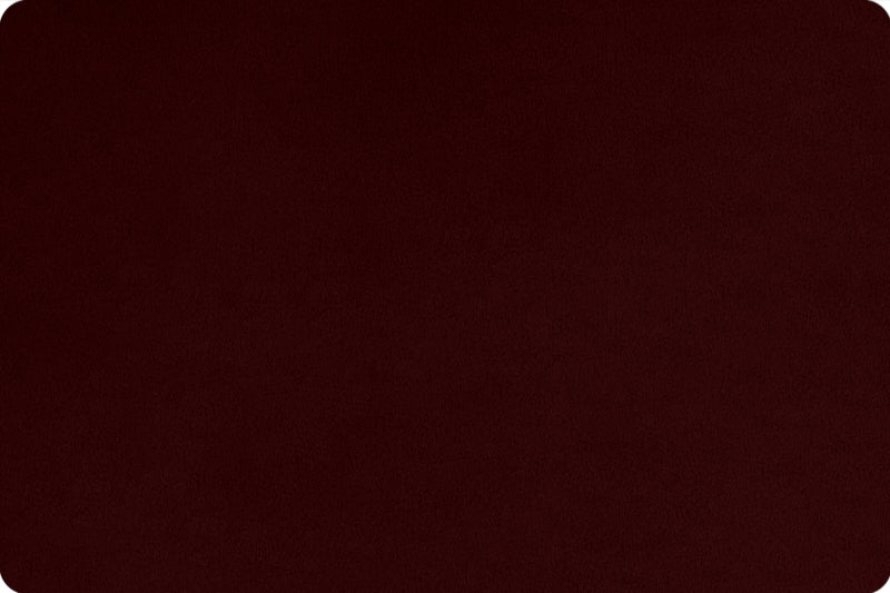 MINKY – 90” Extra Wide  C390 BLACK CHERRY Smooth Cuddle From Shannon Fabrics
