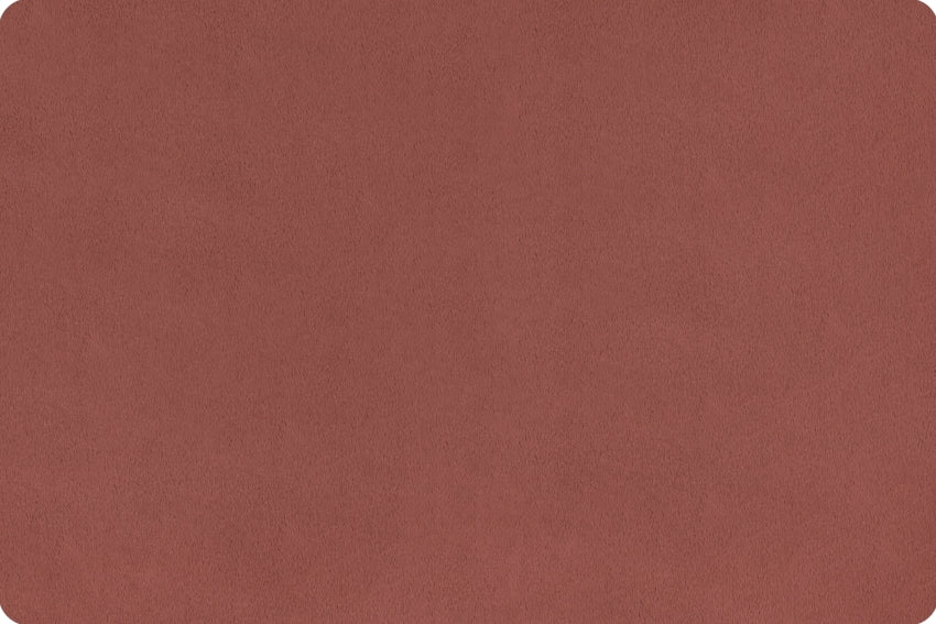 MINKY – 90” Extra Wide  C390 CEDARWOOD Smooth Cuddle From Shannon Fabrics