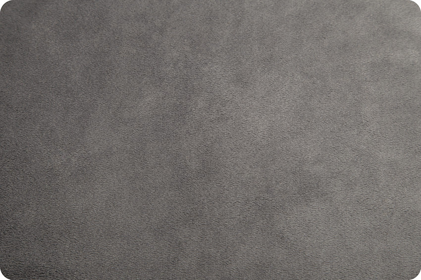 MINKY – 90” Extra Wide  C390 CHARCOAL Smooth Cuddle From Shannon Fabrics