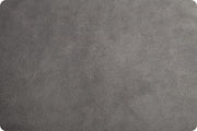 MINKY – 90” Extra Wide  C390 CHARCOAL Smooth Cuddle From Shannon Fabrics