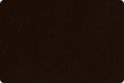 MINKY – 90” Extra Wide  C390 CHOCOLATE Smooth Cuddle From Shannon Fabrics