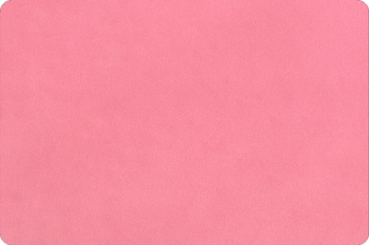 MINKY – 90” Extra Wide  C390 HOT PINK Smooth Cuddle From Shannon Fabrics