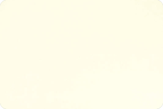 MINKY – 90” Extra Wide  C390 IVORY Smooth Cuddle From Shannon Fabrics