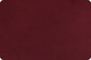 MINKY – 90” Extra Wide  C390 MERLOT Smooth Cuddle From Shannon Fabrics