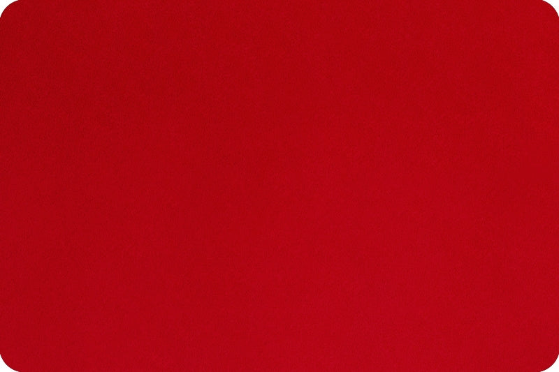 MINKY – 90” Extra Wide  C390 SCARLET Smooth Cuddle From Shannon Fabrics