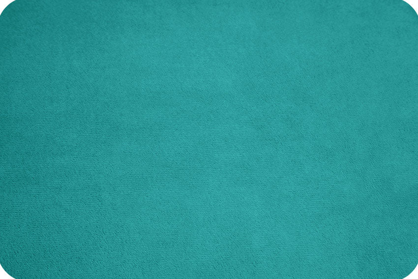 MINKY – 90” Extra Wide  C390 TEAL Smooth Cuddle From Shannon Fabrics