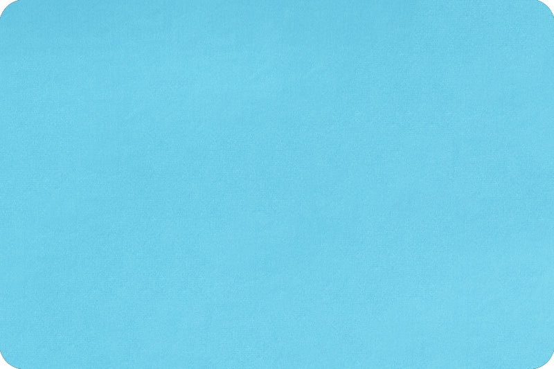 MINKY – 90” Extra Wide  C390 TURQUOISE Smooth Cuddle From Shannon Fabrics